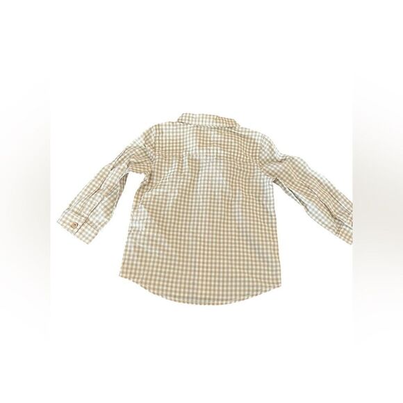 H&M Plaid Shirt and Navy Pants with Suspenders - Picture 6 of 6